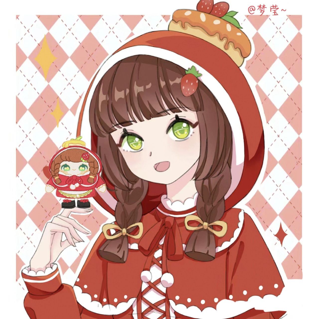 蛋仔派对松饼小红帽/拟人 蛋仔派对