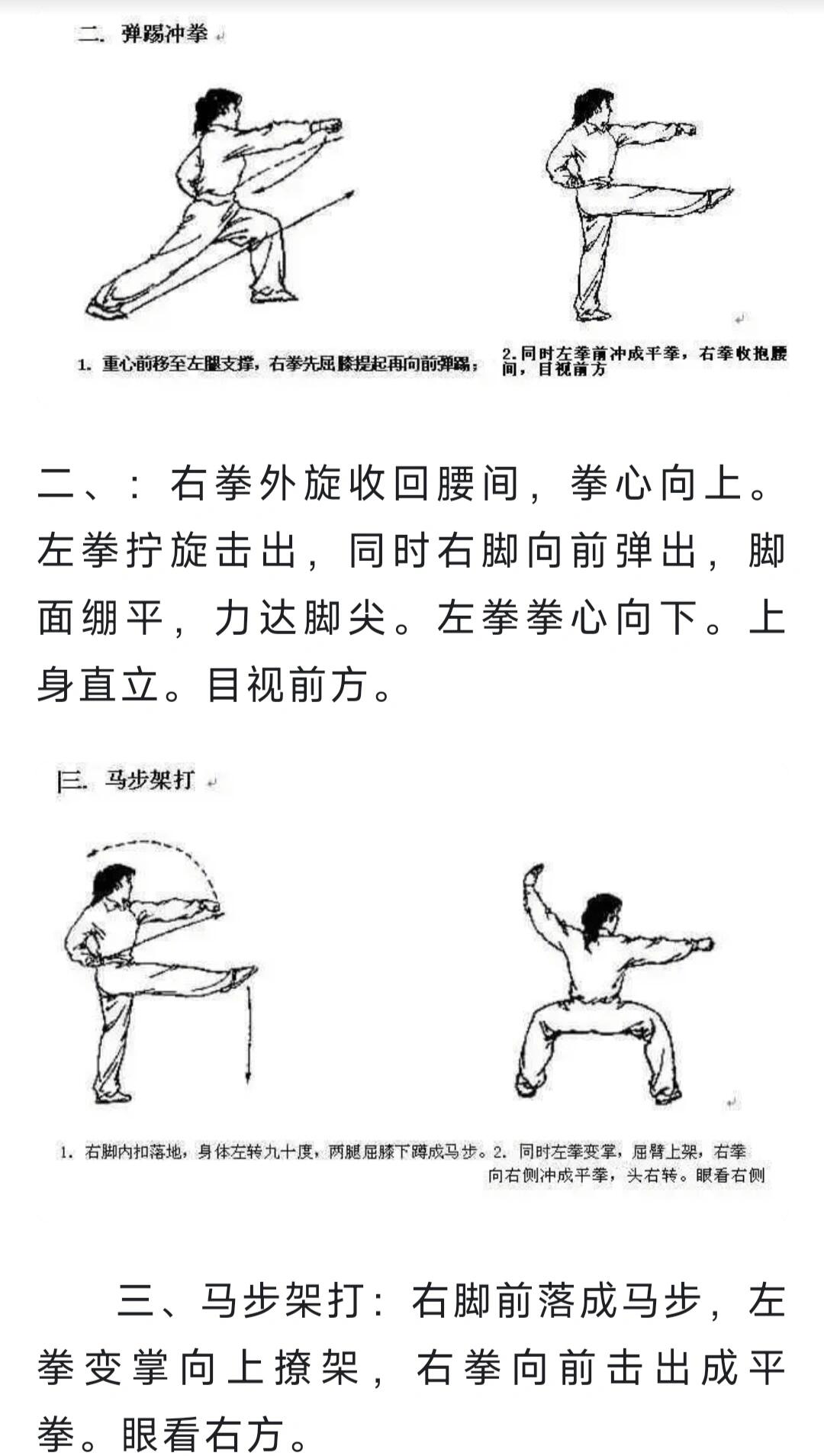 五步拳详细讲解及图示