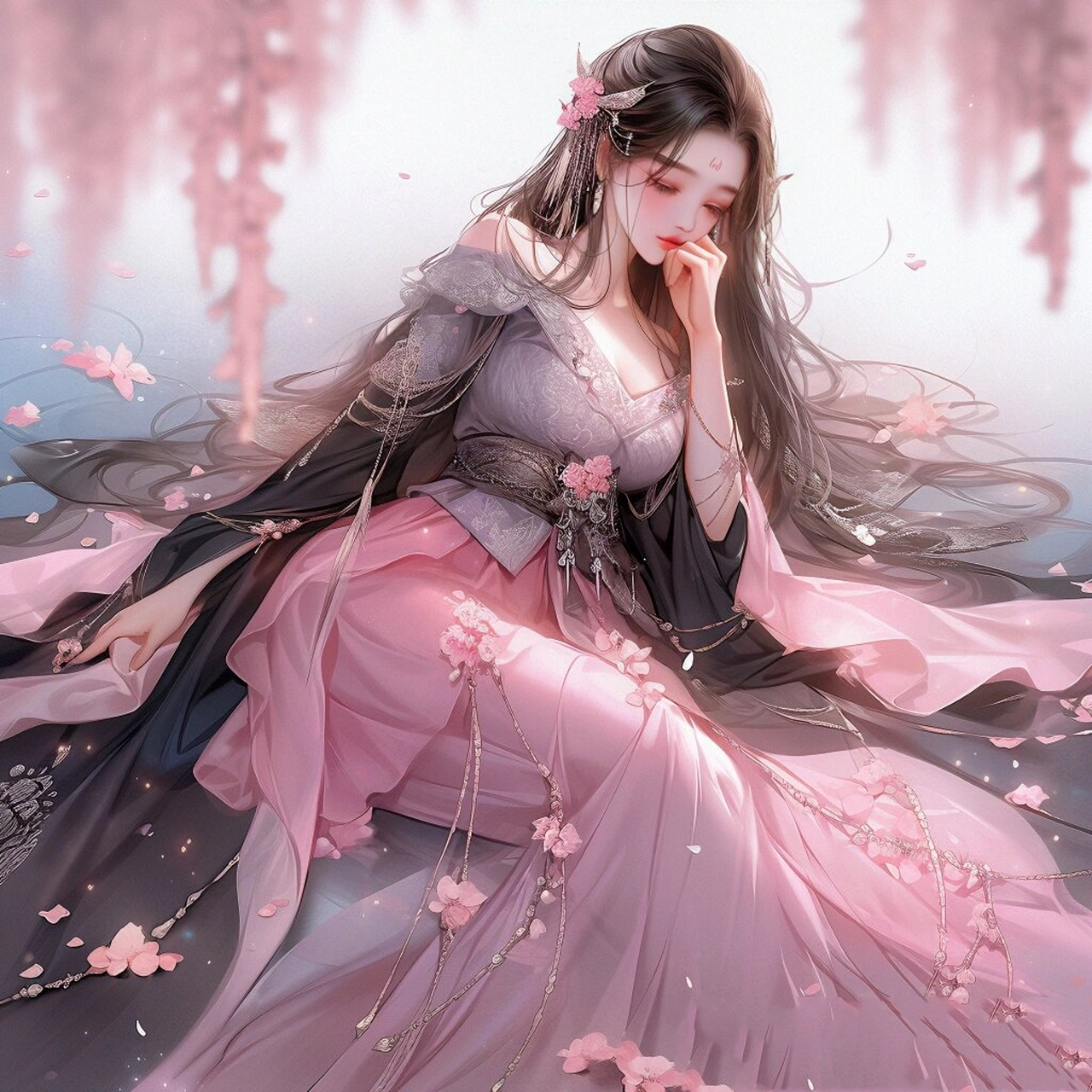 ▏古风女生头像 这种粉粉嫩嫩的头像也太好看了吧! 真的是超喜欢的!