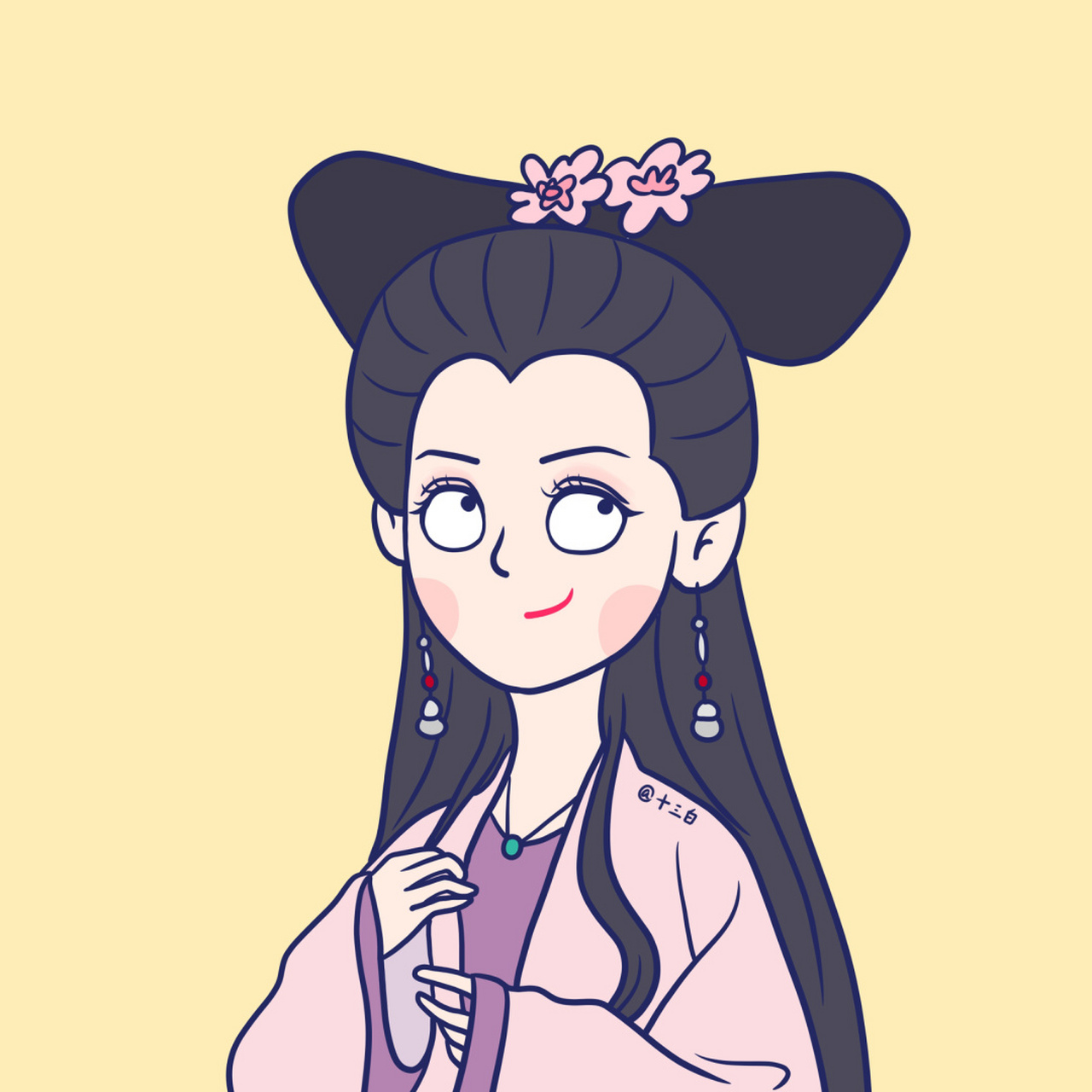 新白娘子传奇角色群像1#十三白插画
