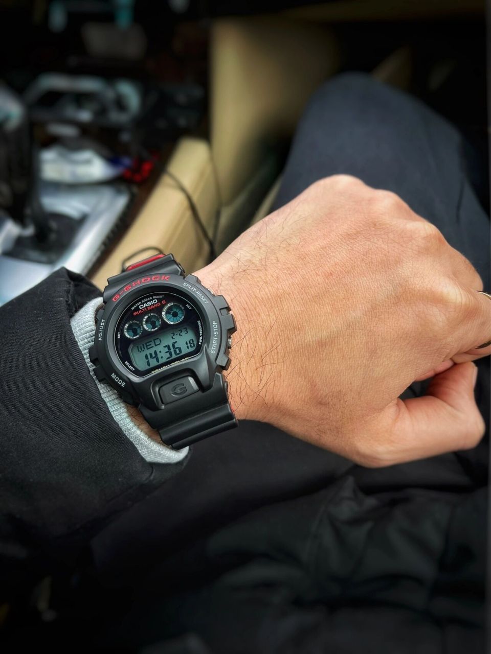 一图流～卡西欧gw6900 很久没戴g-shock了,6900完美诠释了什么叫丑帅