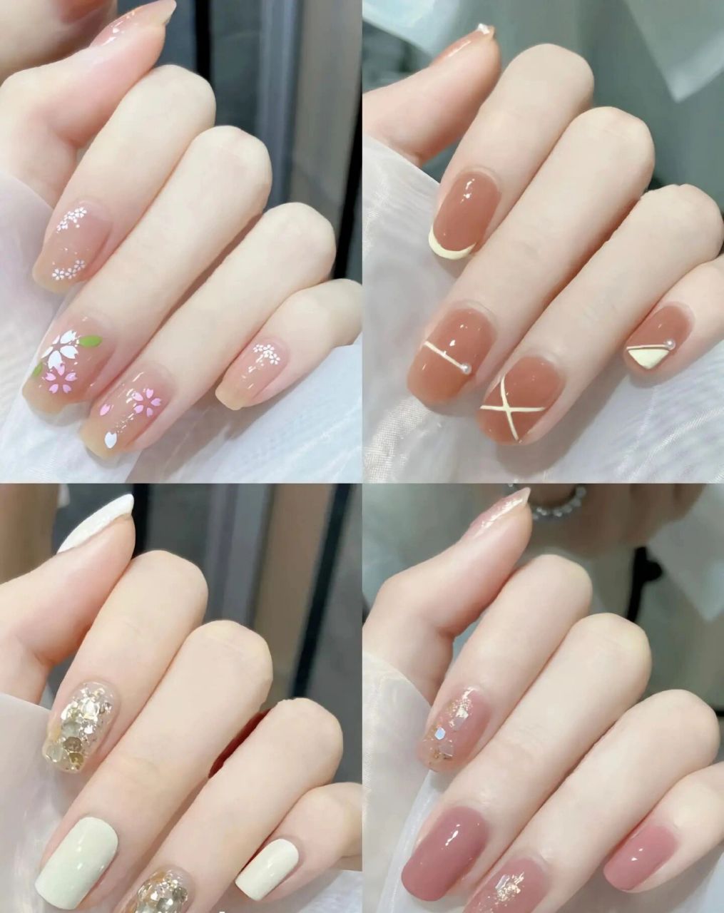 春日94显白 短款美甲合集952023～流行趋势 真的这就是春天啊95