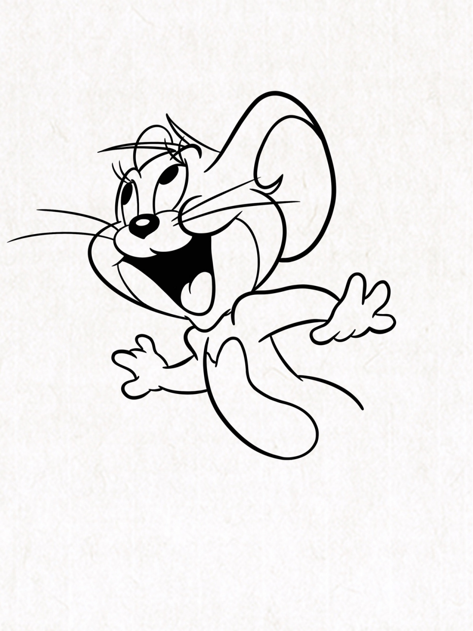 「简笔画」(100/06)老鼠99杰瑞·内含过程 99"走杰瑞的路,让杰瑞