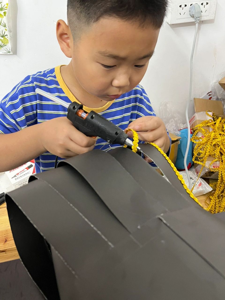 手工诸葛帽 哥哥六一走秀道具二——诸葛帽制作