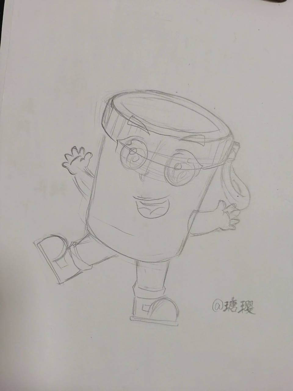 儿童拟人简笔画|水杯        可爱的小水杯送给大家