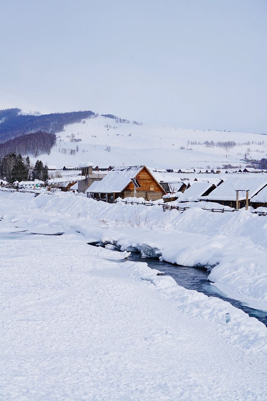 冬季禾木村 冬季的禾木村～童话世界