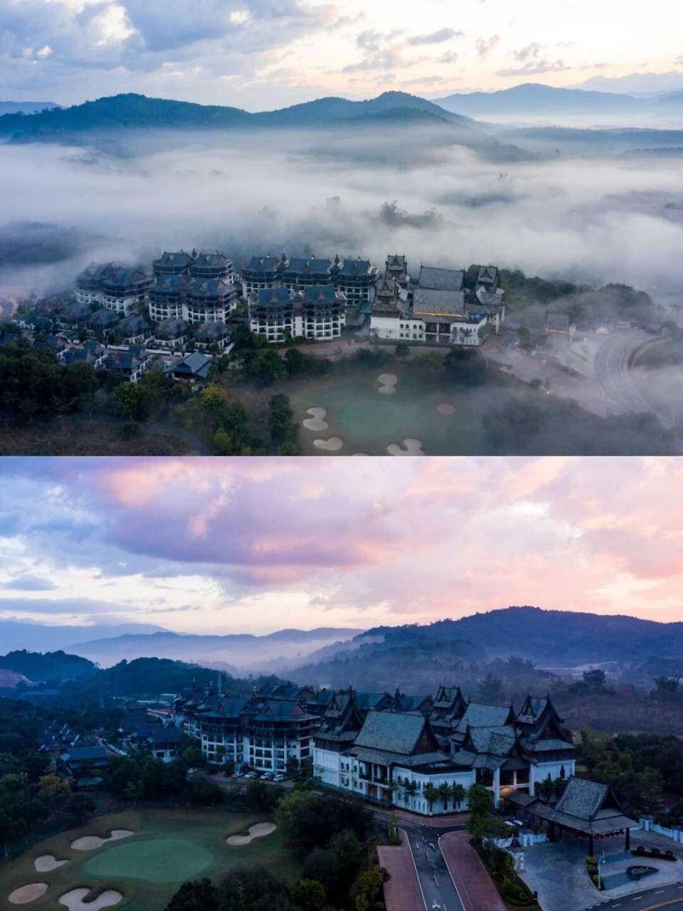 酒店所在的勐海縣,在西雙版納浩瀚的雨林中,勐海是一個獨特的存在,沒