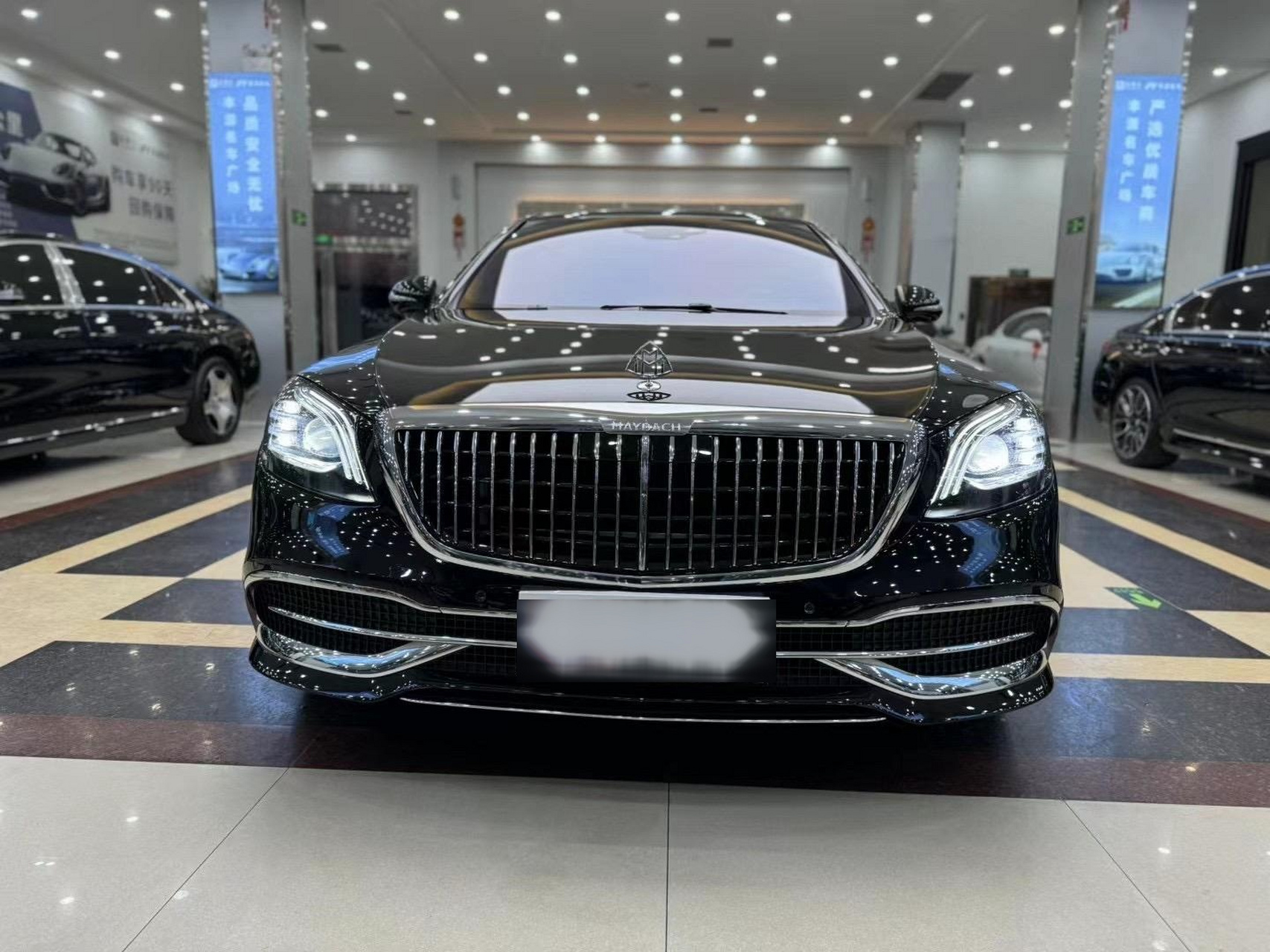 新到2021年3月奔驰迈巴赫s450 4matic典藏版!3.0t搭配l6发动机!