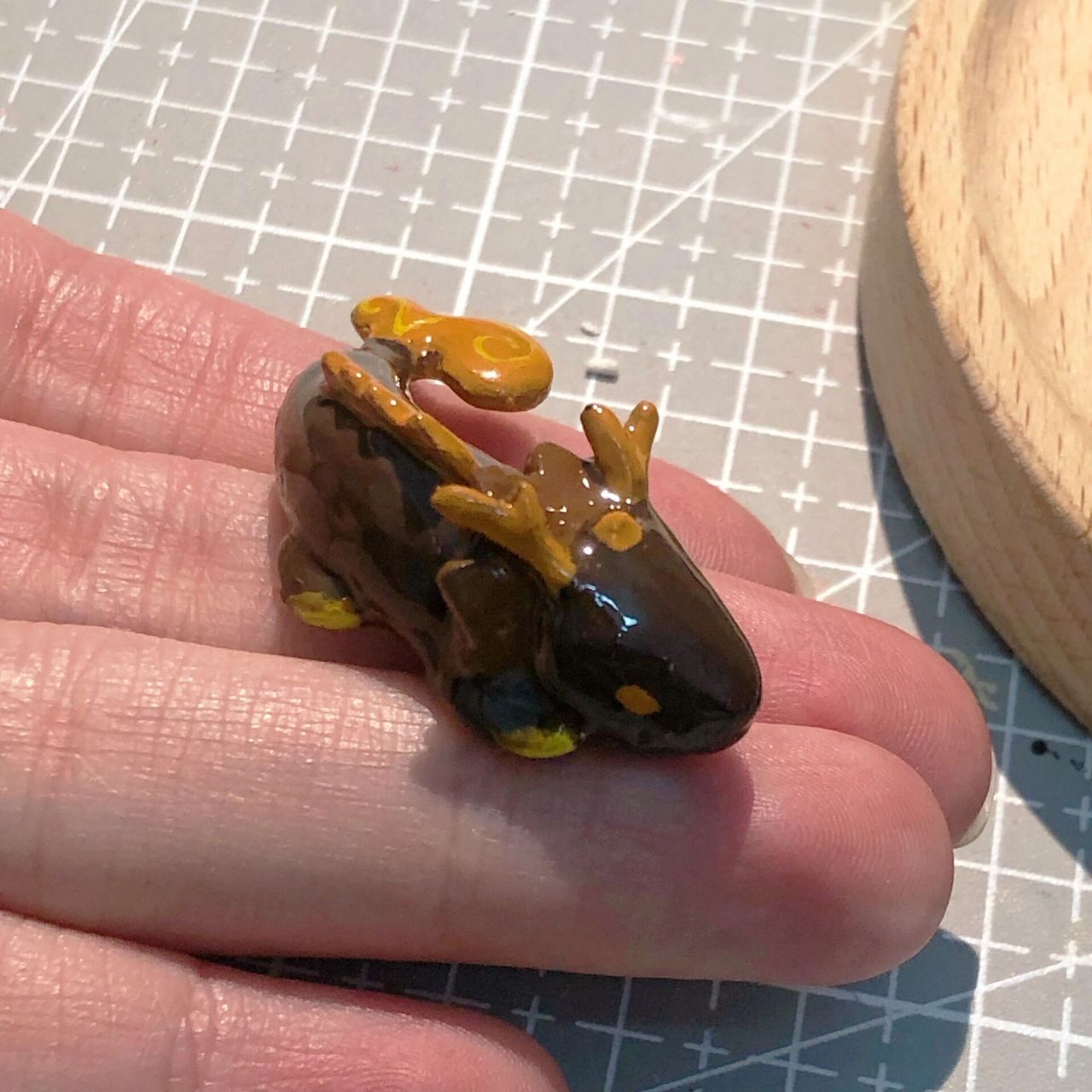 起锅烧油! 捏了一只仙祖法蜕 嘿嘿可爱的小龙龙