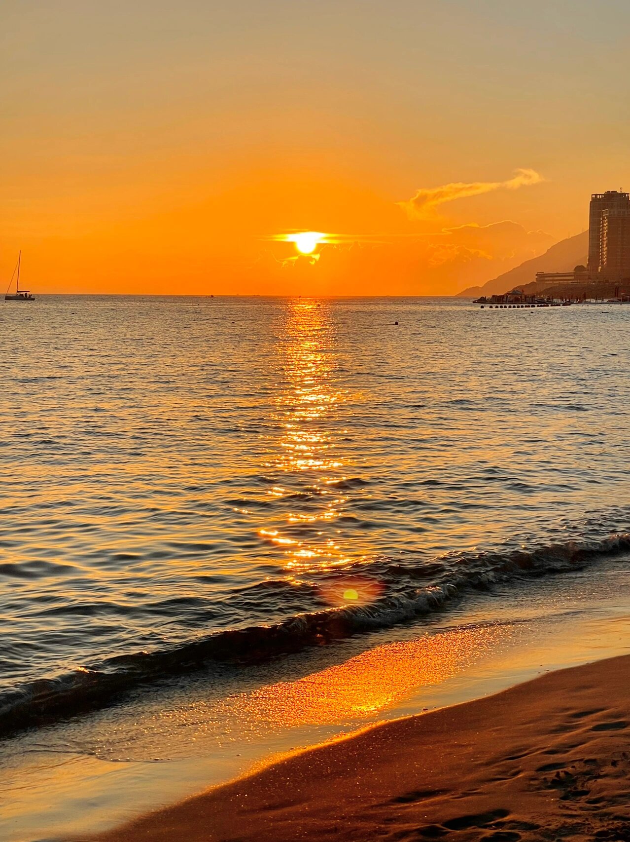原来南澳岛的日落这么美! 9110.
