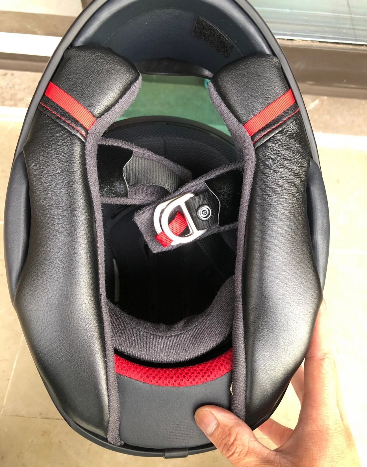 shoei z8红蚂蚁头盔m shoei z8红蚂蚁头盔m号57 58头围,成色配件如图