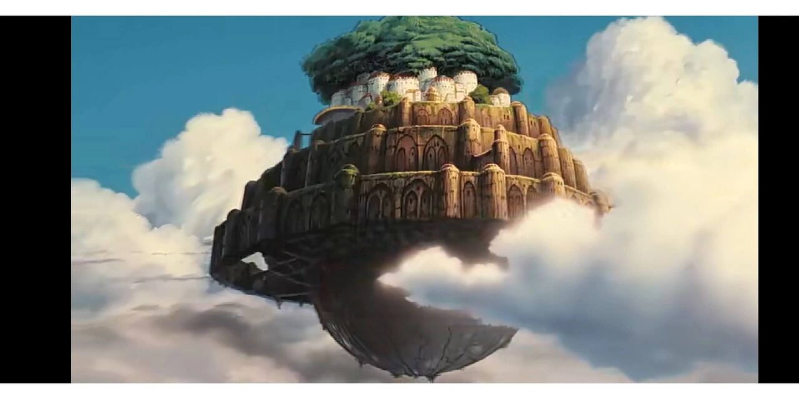 宫崎骏1986年作品《天空之城》 我们的孤独就像是天空中漂浮的城市