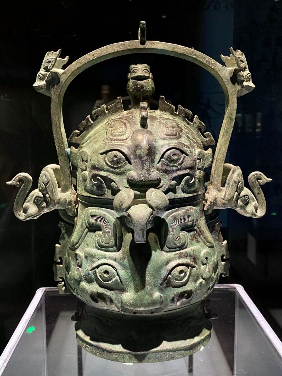 闵行博物馆商周,春秋战国,两汉青铜器特展 圆明园海晏堂五件兽首(图九