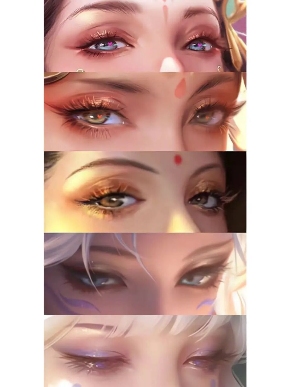 你们觉得杨玉环的哪双眼睛最好看? #杨玉环银翎春语# #王者荣耀