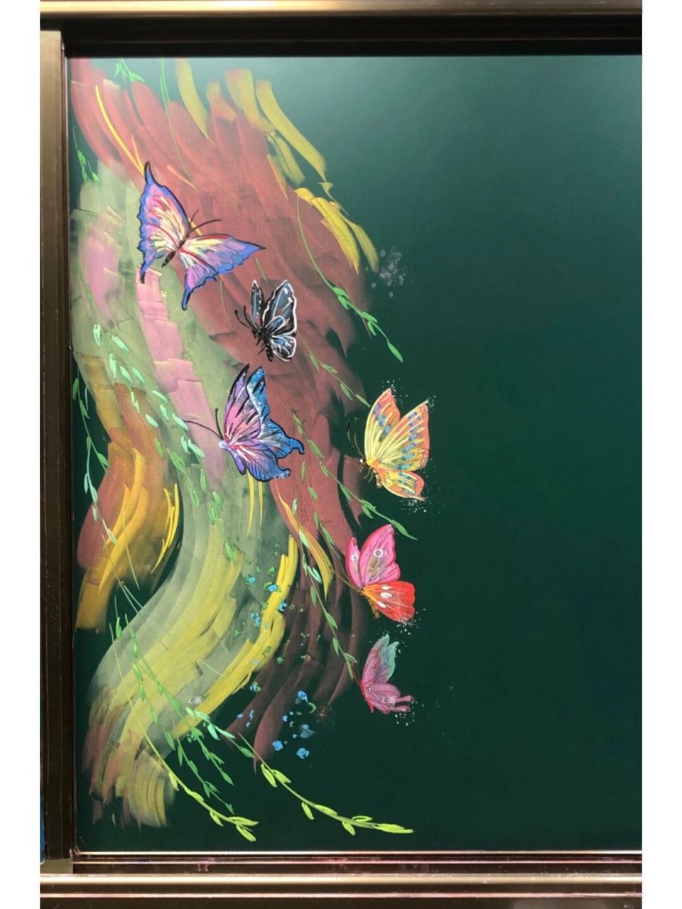 粉笔画一黑板报边框 (附教程)