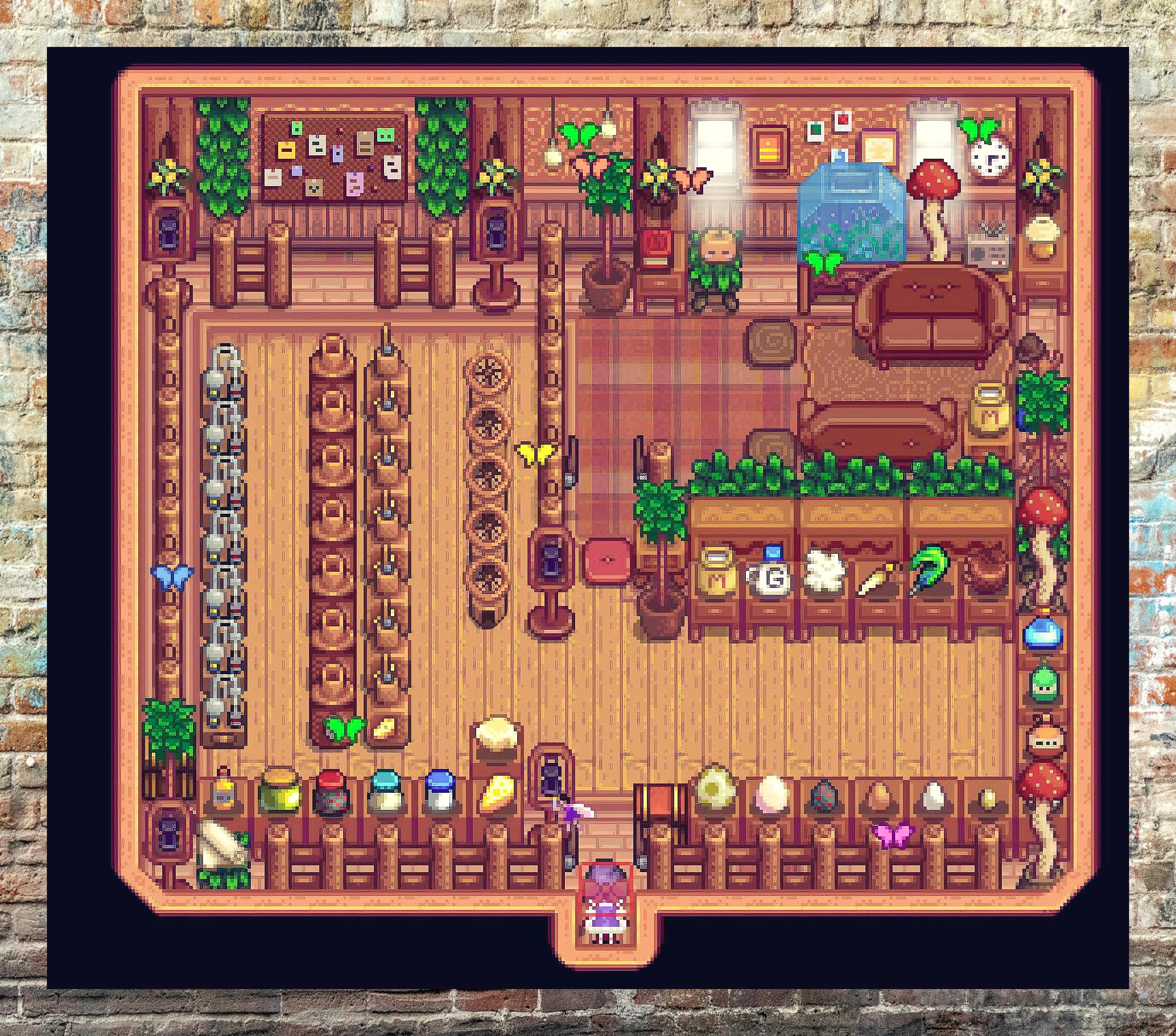 星露谷1.6:农产品加工与蝴蝶笼改造