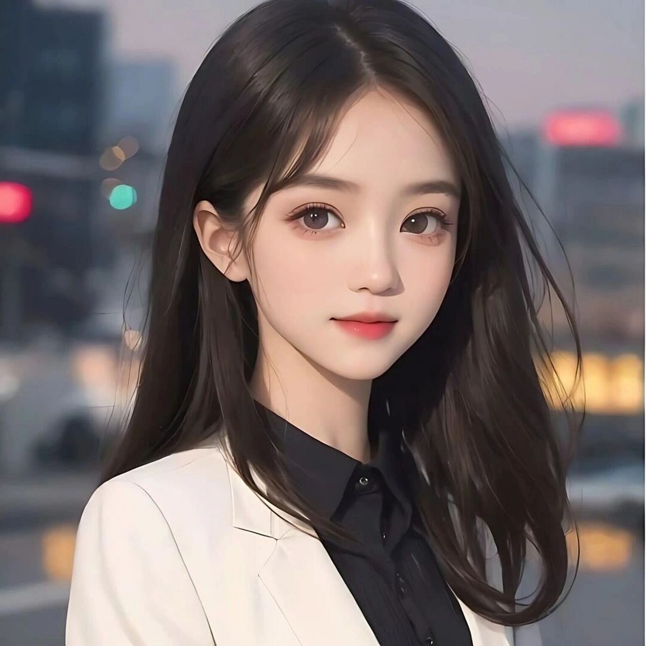 干净清透的美女头像,让人一眼就爱上 希望明天的你,会感激今年努力的