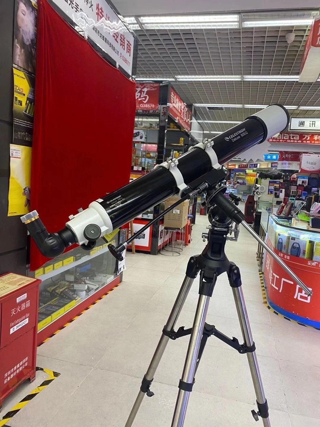 97推荐一款入门级天文望远镜—星特朗升级版80dx,80口径,900焦距