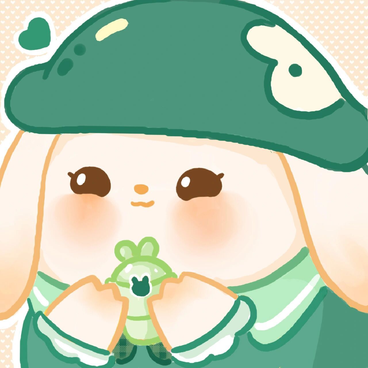 momo但是萌兔阿奇(全色都有) 阿奇太可爱了画的时候要被萌洗了明天