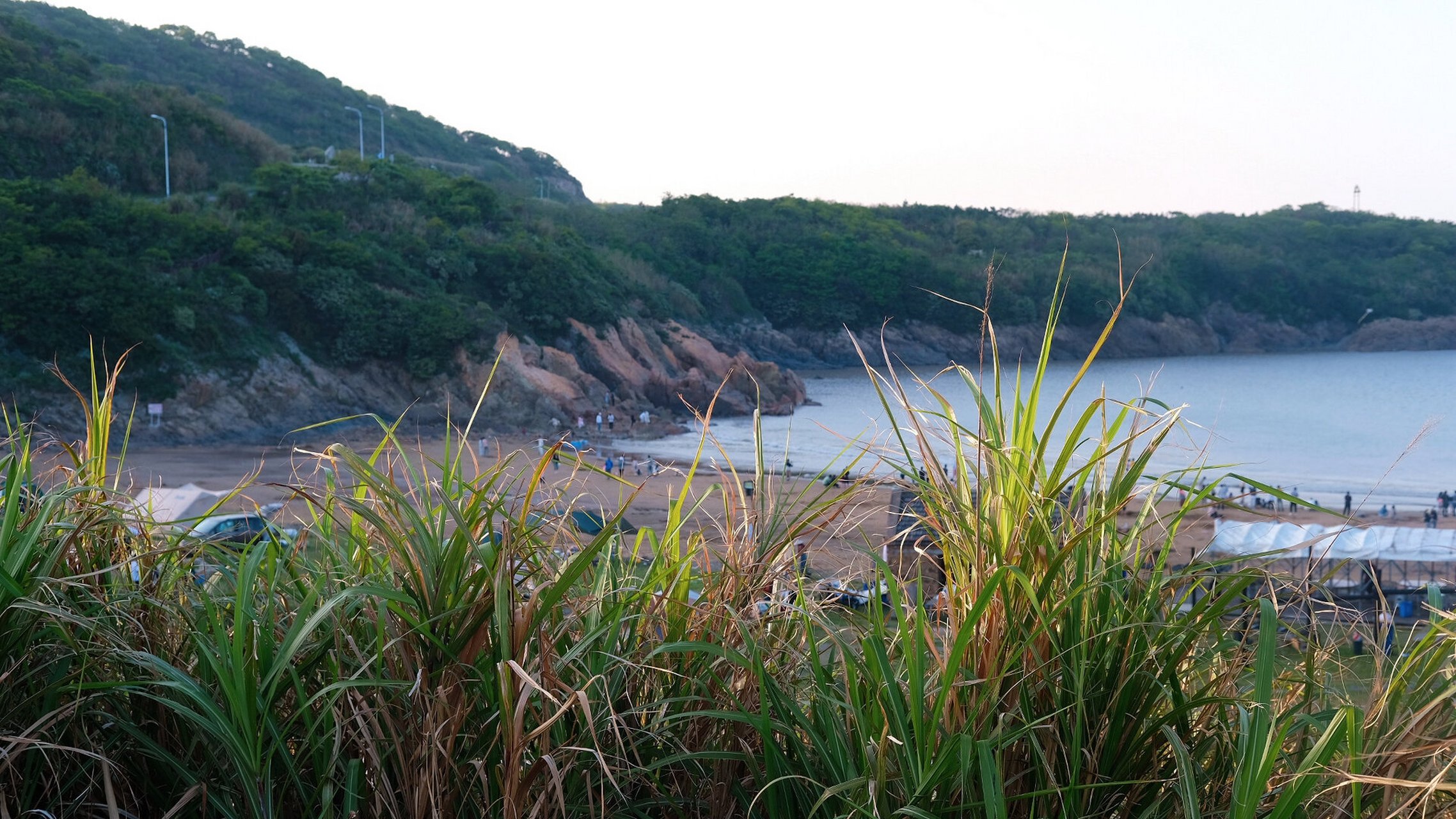 岱山岛游玩攻略之"海岬公园" 海岬-又称陆岬,是一片三面环海的陆地.