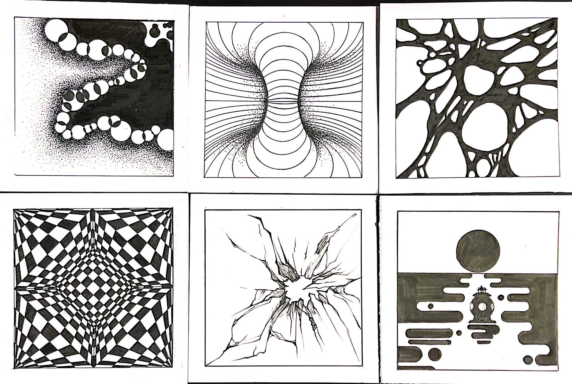 大一平面构成作业!