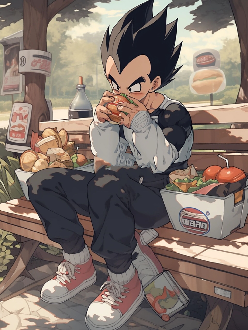 92疯狂星期四 | 龙珠 | 卡卡罗特与贝吉塔 【龙珠】【niji journey