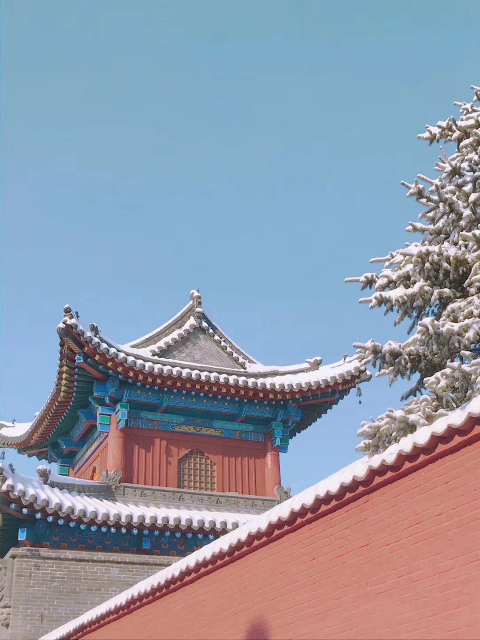 7815五台山雪景|下过雪的清凉山更好看05 7615已经进入2021