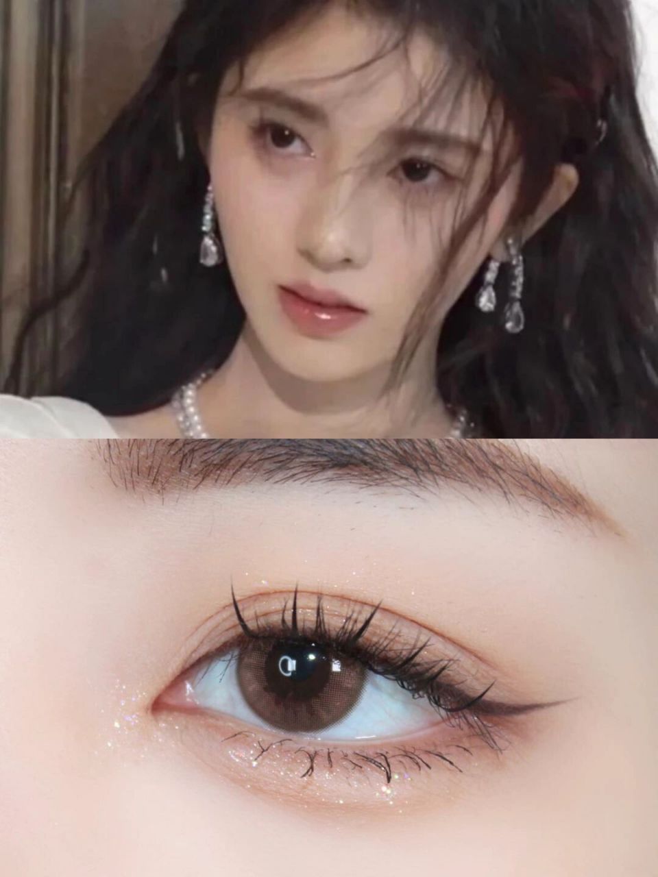 鞠婧祎白开水妆容!