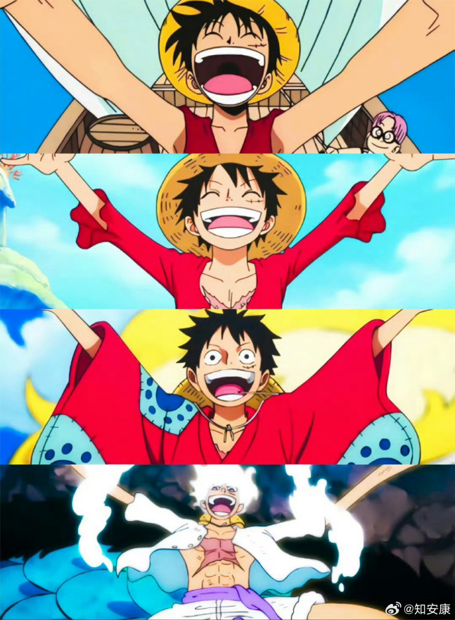 #路飞五档# "笑声所及之处--尼卡降临!" "年少的梦终将绽放于盛夏" "