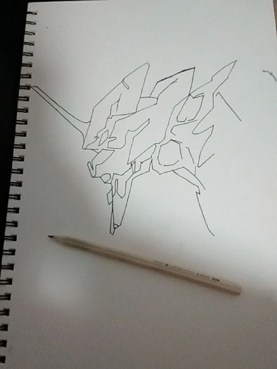 第一次画初号机