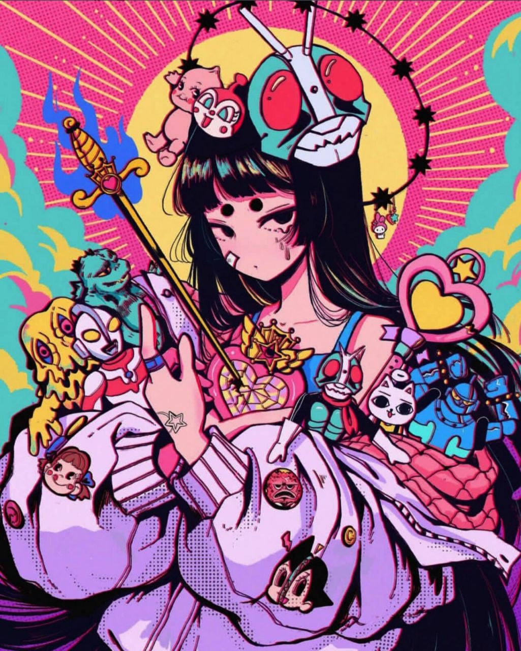 画师推荐 | 如此色彩惊艳的日系画风喜欢嘛 96来自ins画师:curis