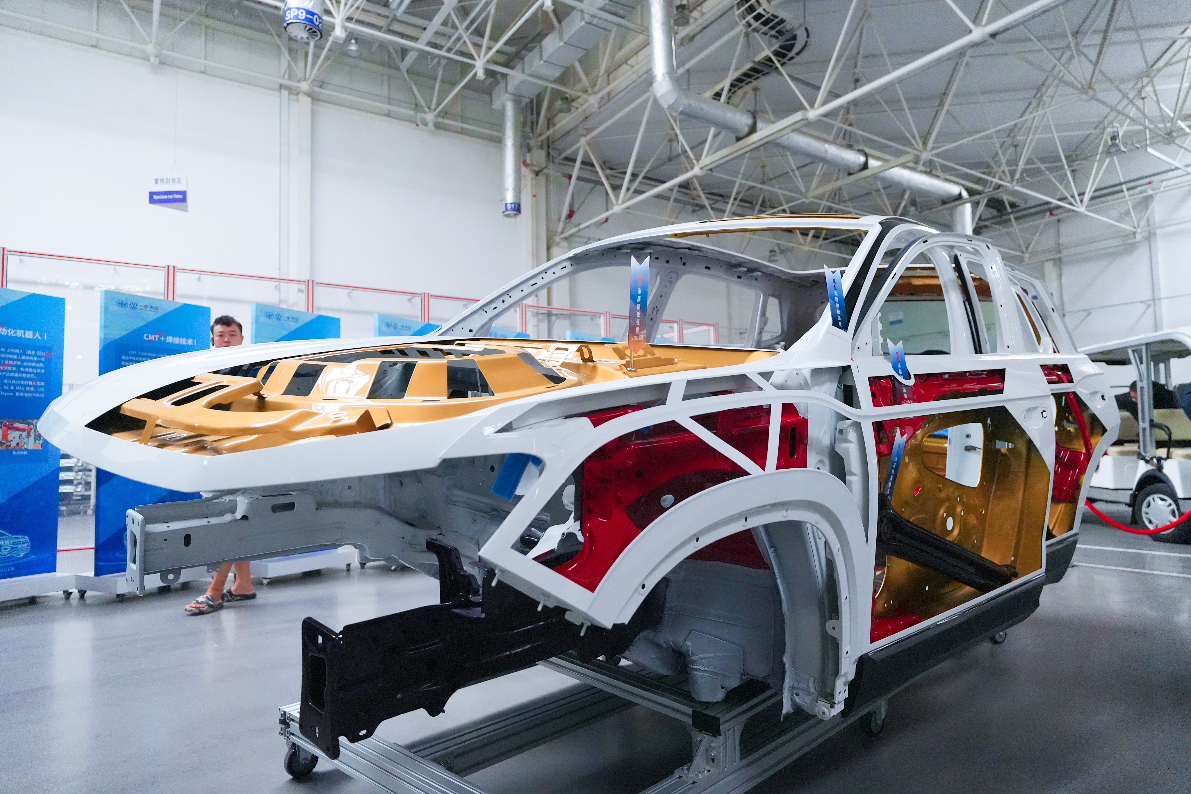 工厂占地极大,大众品牌探岳,探岳gte和探岳x,奥迪品牌全新q3,q3 轿跑