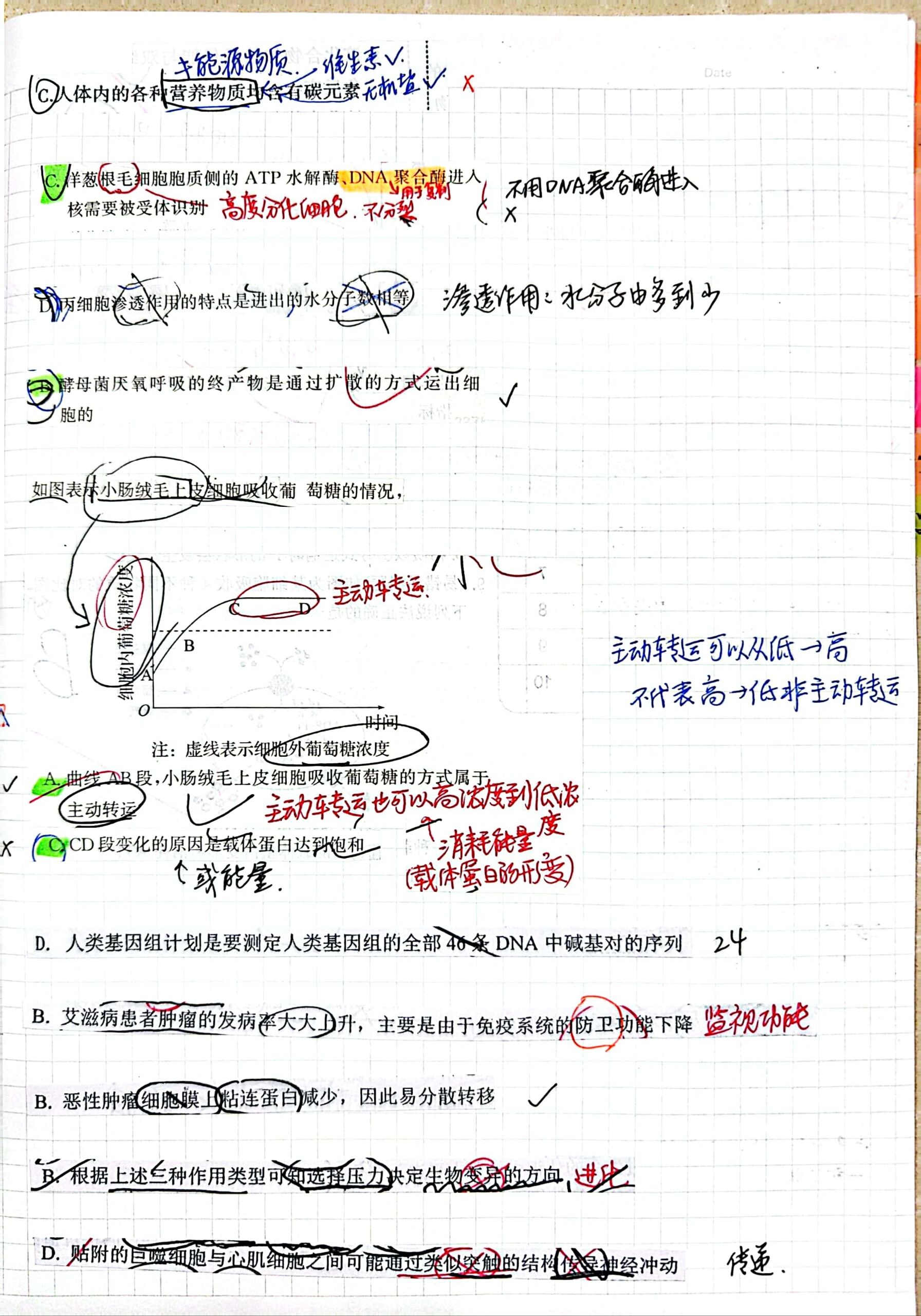 生物98|纠错本的正确使用方法21566 98新来的朋友们注意75