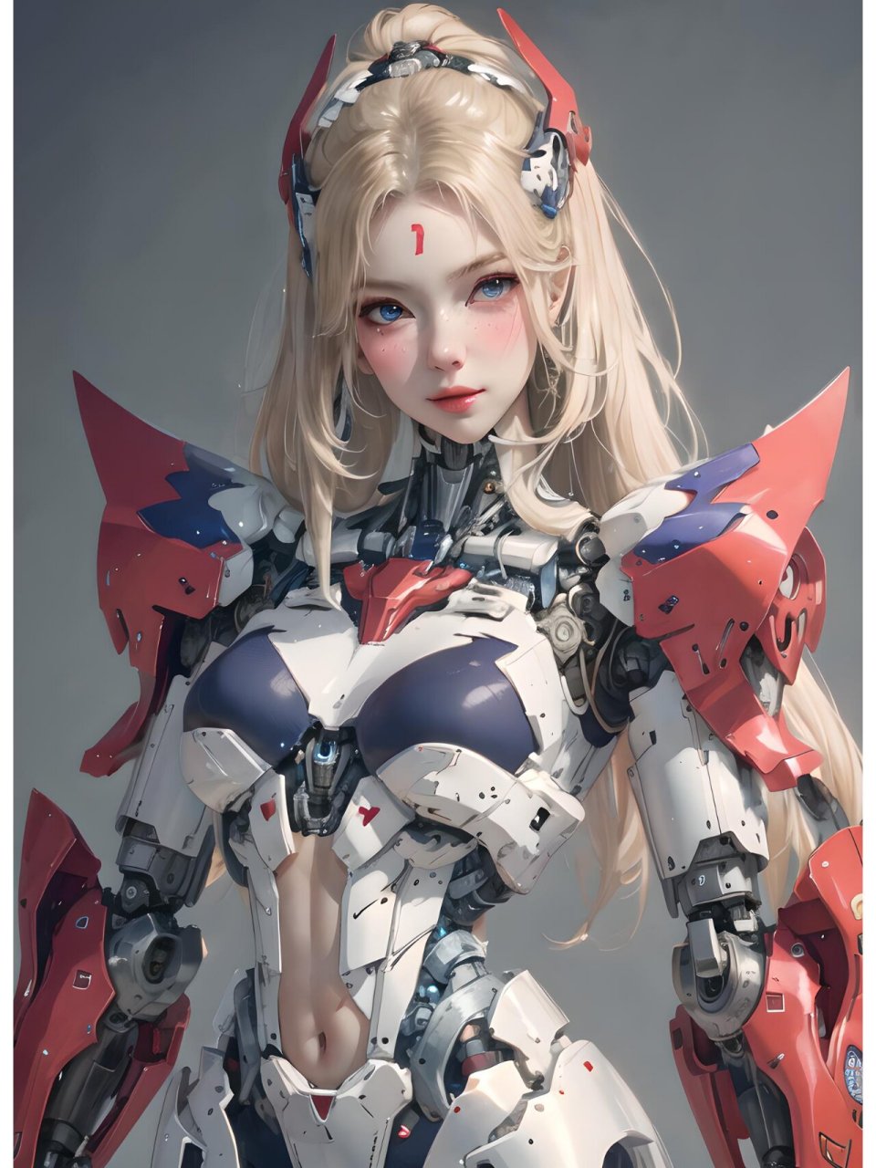 机甲风美少女动漫壁纸 二次元国漫风格下的机甲风美女,她们的身影让