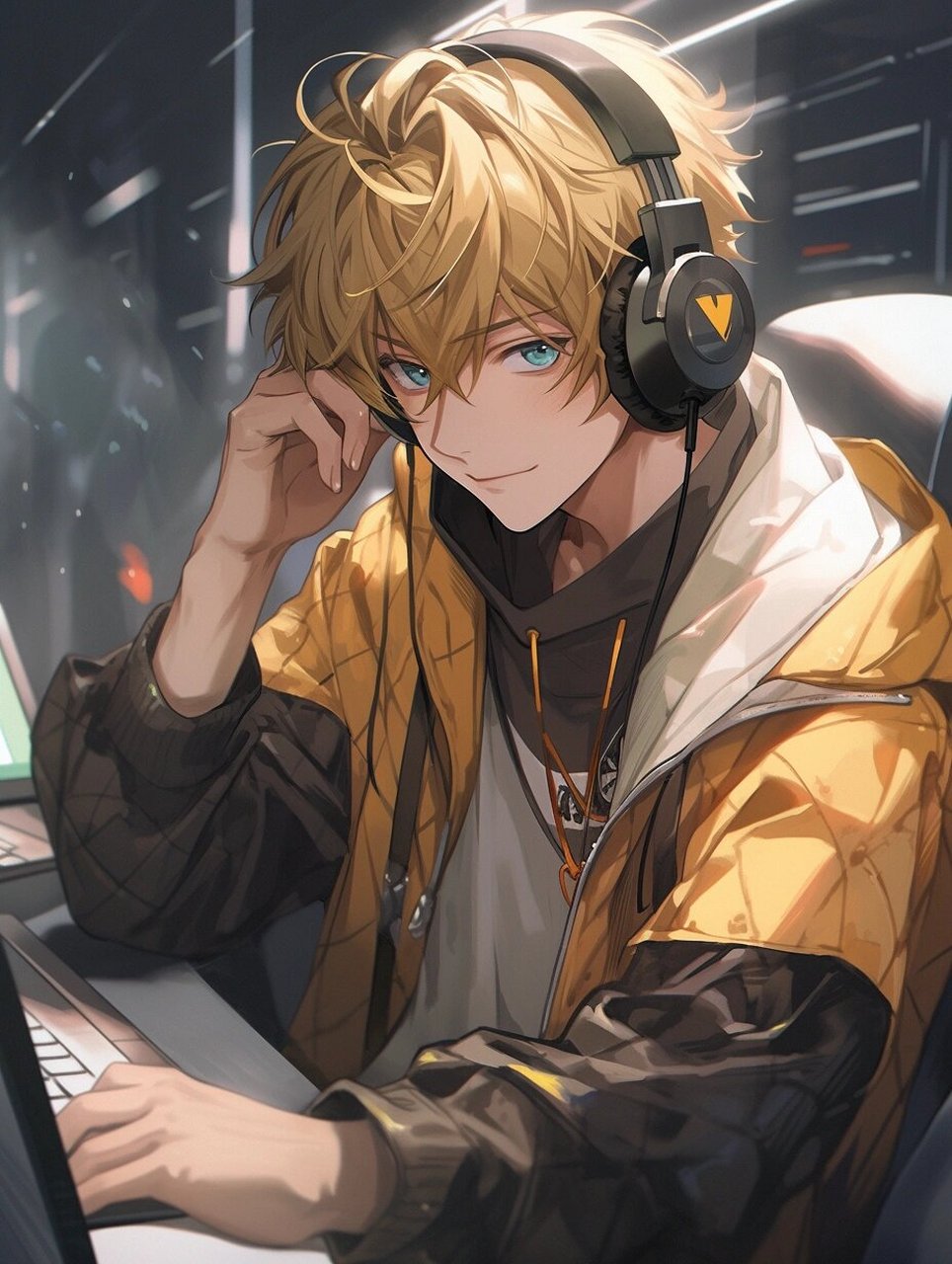 带你上分 | 动漫男生头像壁纸插画素材 #男生头像# #动漫帅哥# #电竞