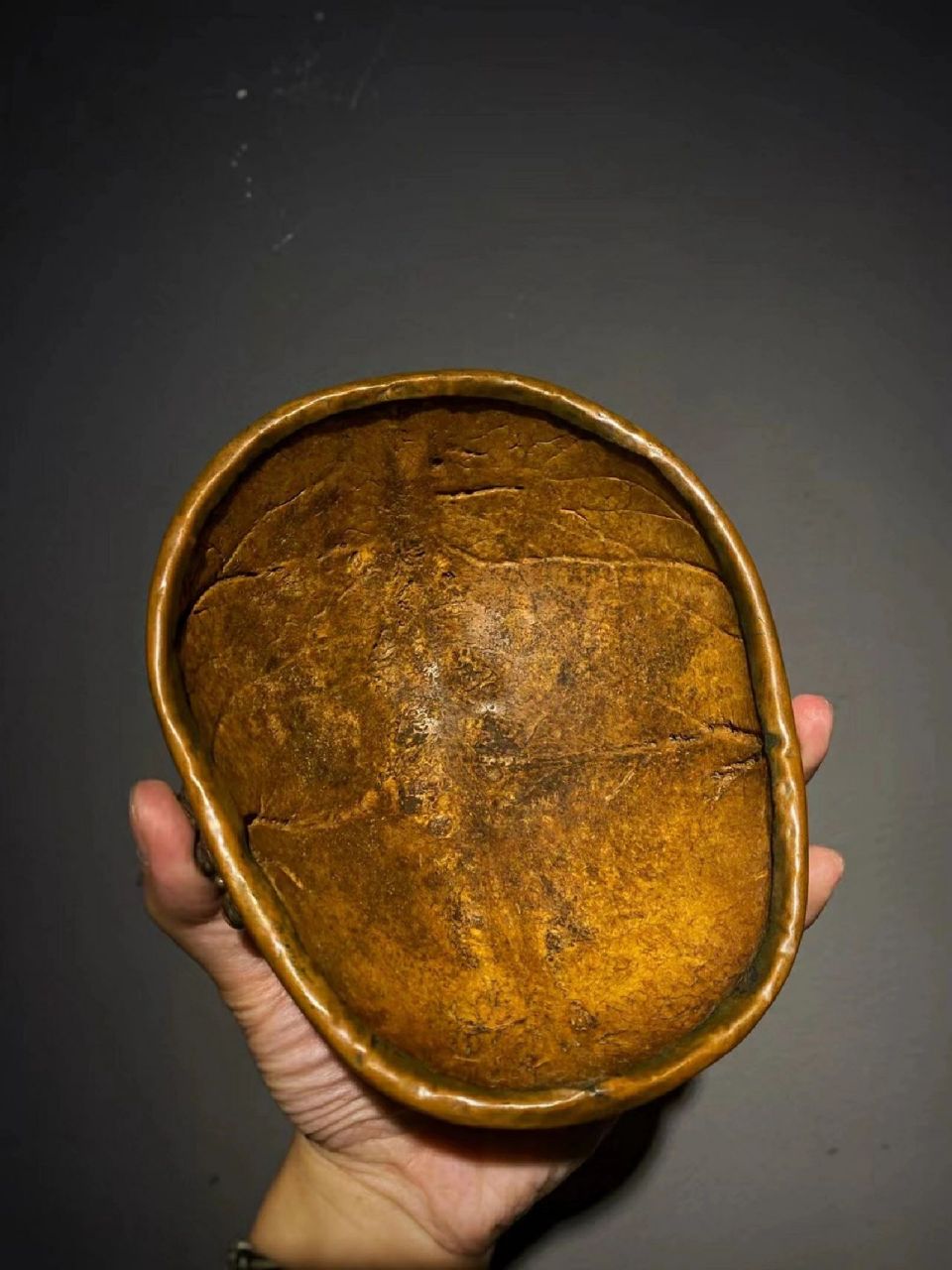 如法的护法嘎巴拉碗,高品质高年份.藏传