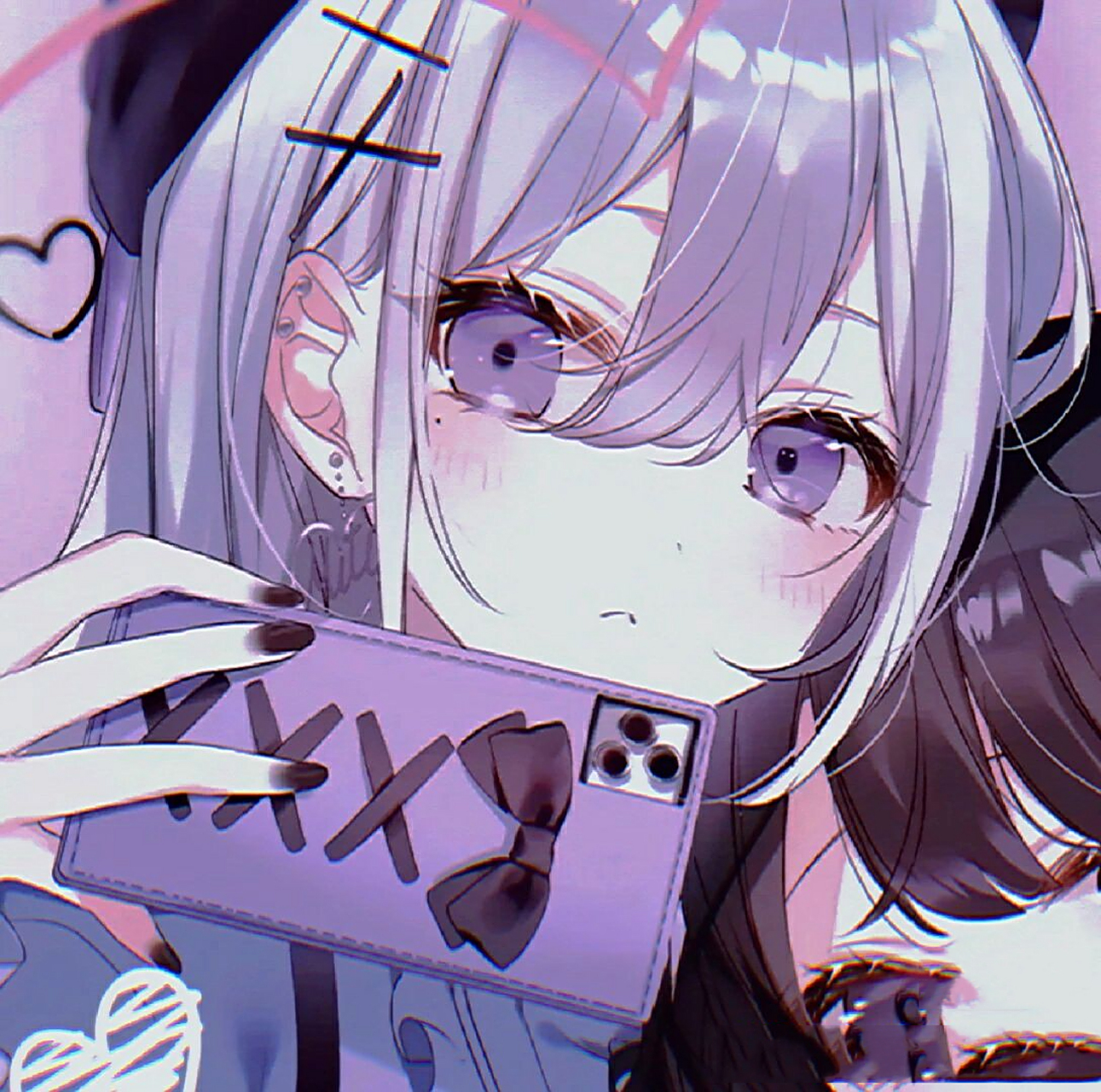 一个霸气一个可爱闺蜜头像 我和闺蜜用了可好看了