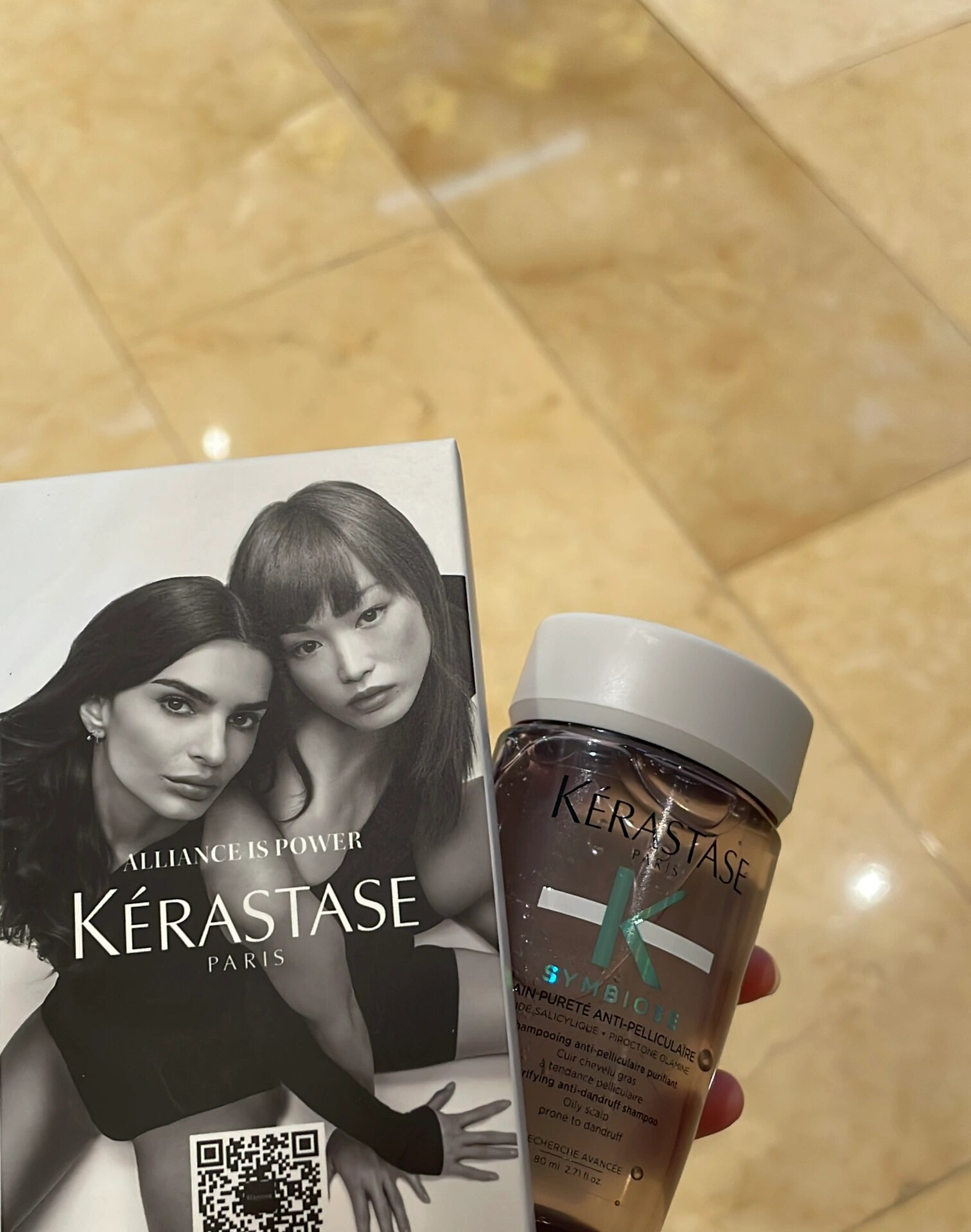 kerastase 卡诗太古汇 可以抽细胞扭蛋跟测头皮状态 扭了个小瓶洗发水