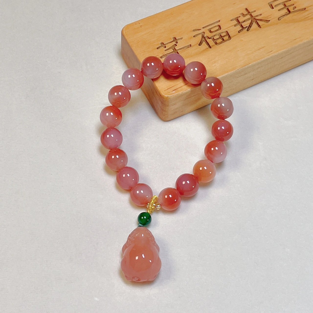 一眼沦陷,美呆了6015 天然的糖心盐源玛瑙 颗颗糖心,成聚宝盆状