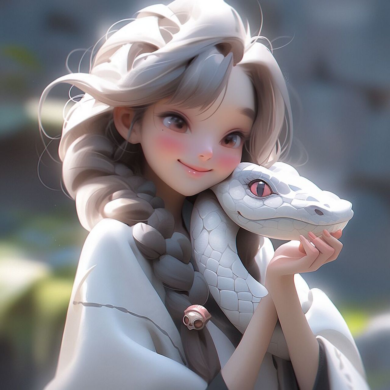 十二生肖 | 少女与蛇 | 头像 -国风 青蛇&白蛇97