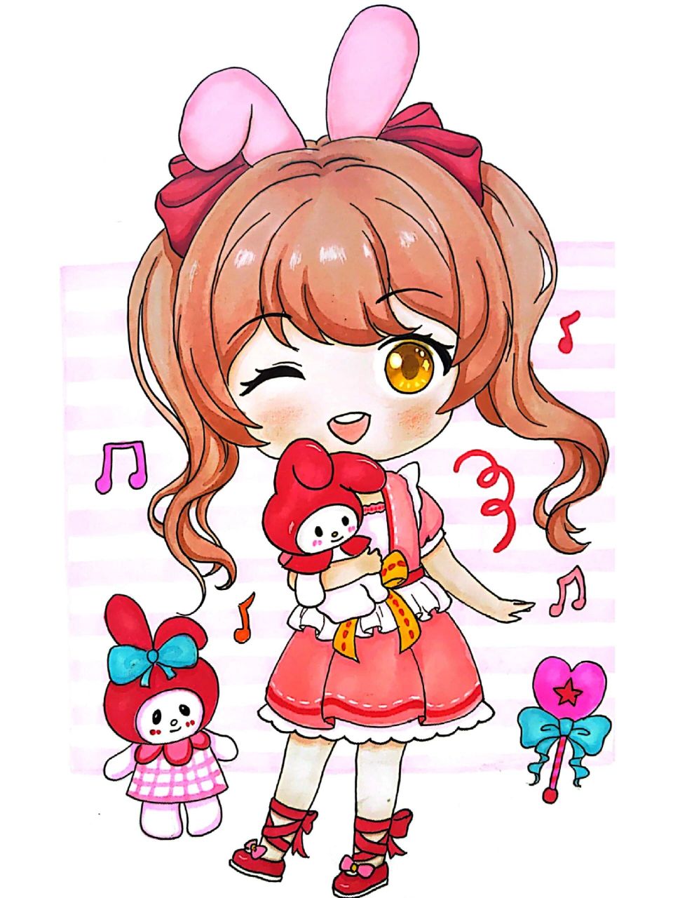 q版～美乐蒂拟人