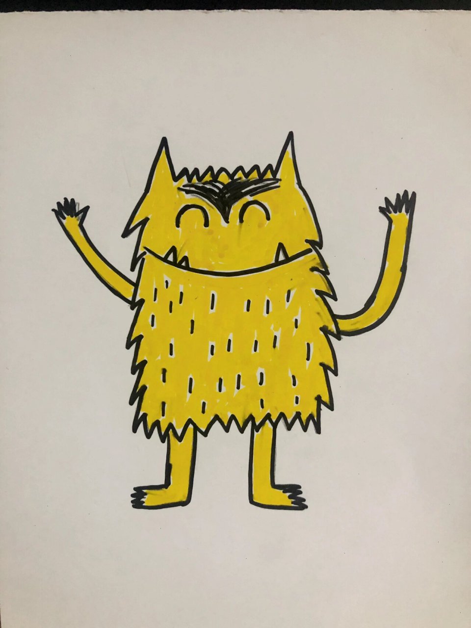 绘本故事我的情绪小怪兽简笔画 为了诺姐的故事大王比赛,老母亲也是拼