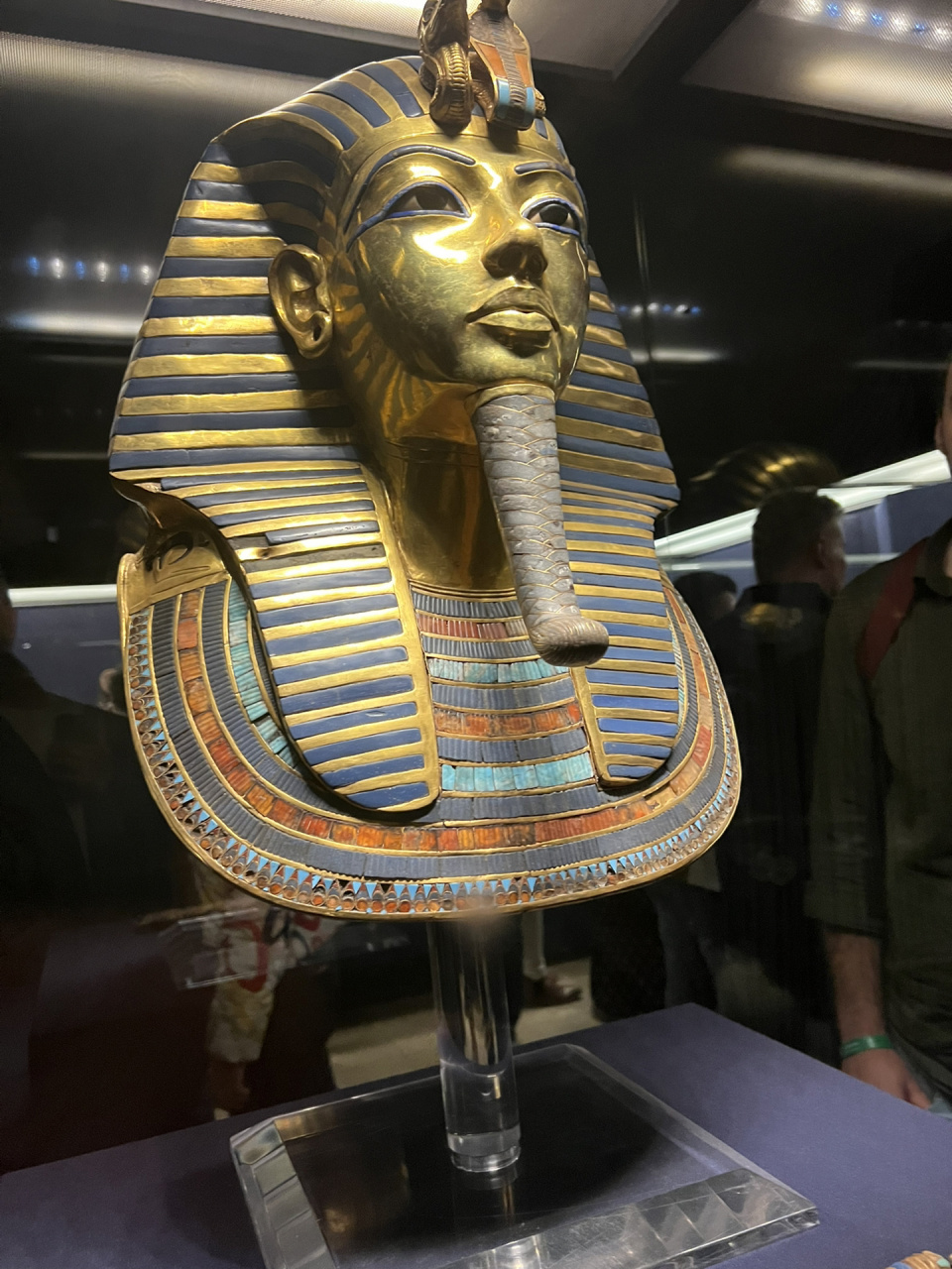 图坦卡蒙的黄金面具 埃及博物馆是我去过至今最值得一看的博物馆.
