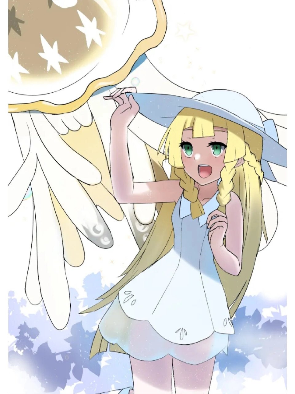 宝可梦高清壁纸(虚吾伊德) 究极异兽之一  虚吾伊德,外号莉莉艾有谁