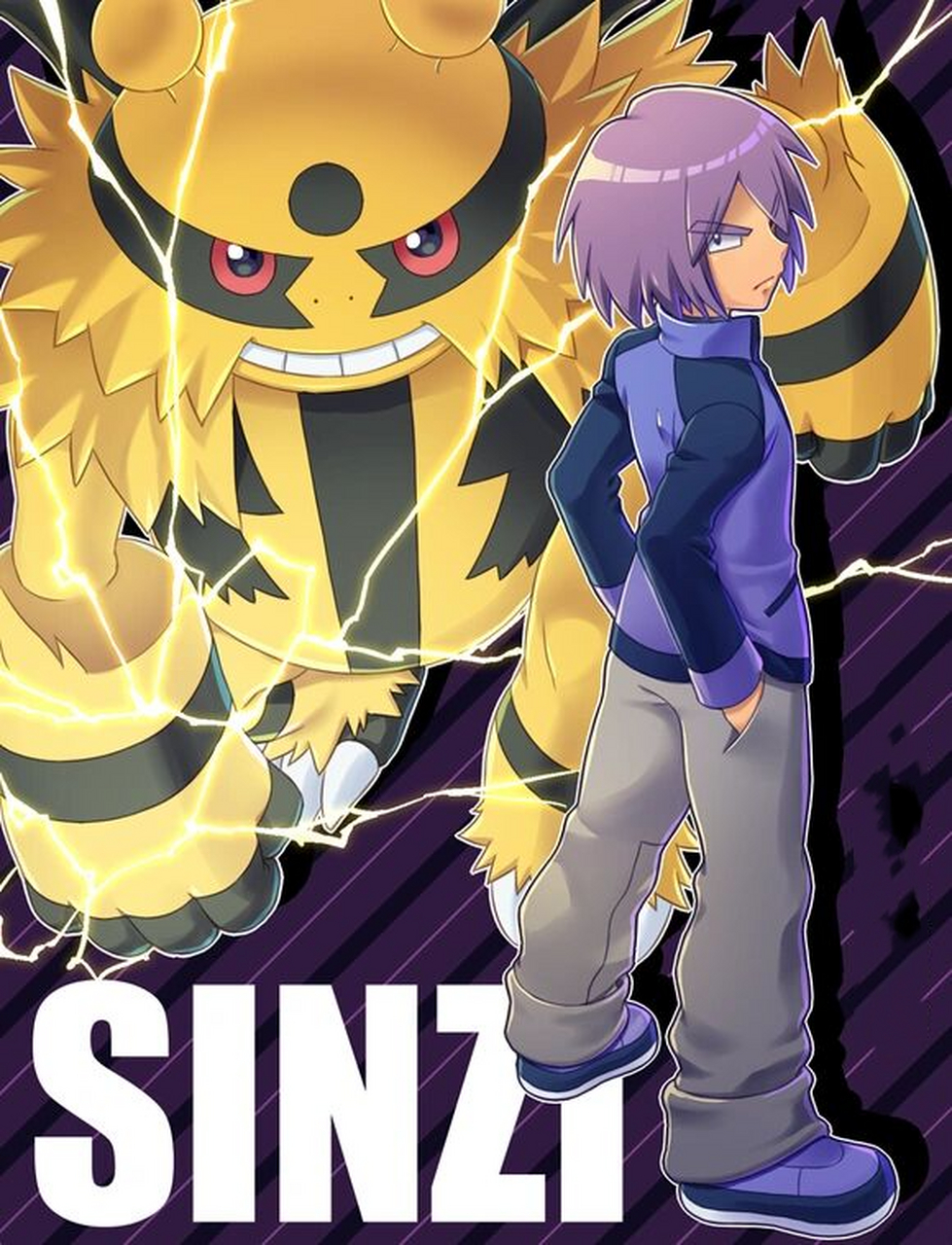 pokémon|主角团壁纸(第3代)  图一～图四:小智,小光,小刚,真司