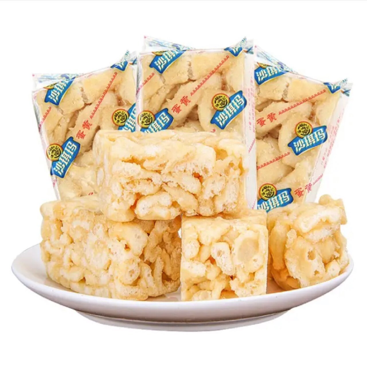 徐福记沙琪玛500g,20.5➗