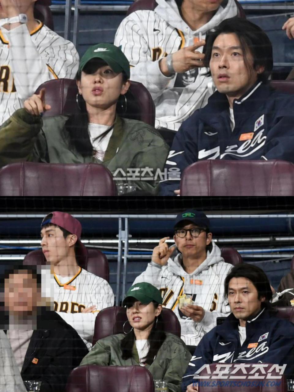 玄彬孙艺珍同框看球赛,感觉两人状态都不太好