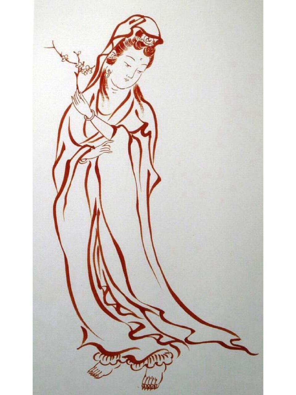 【弘一法师李叔同 佛像观音菩萨像敬赏】 【弘一法师李叔同 佛像观音