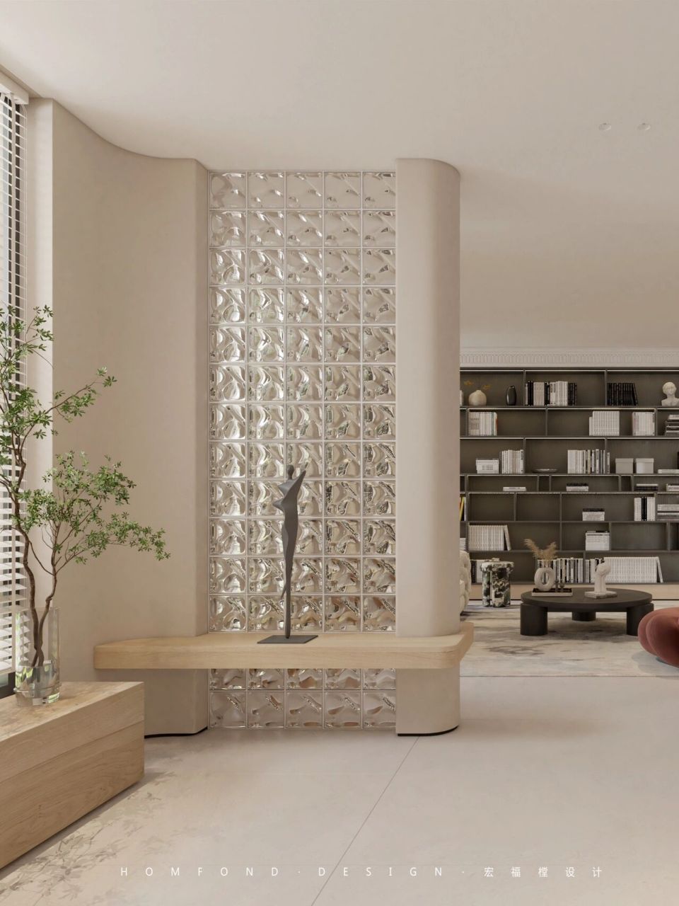 95玄关用上玻璃砖,每天进门都会被美到~ ¨02 50525957