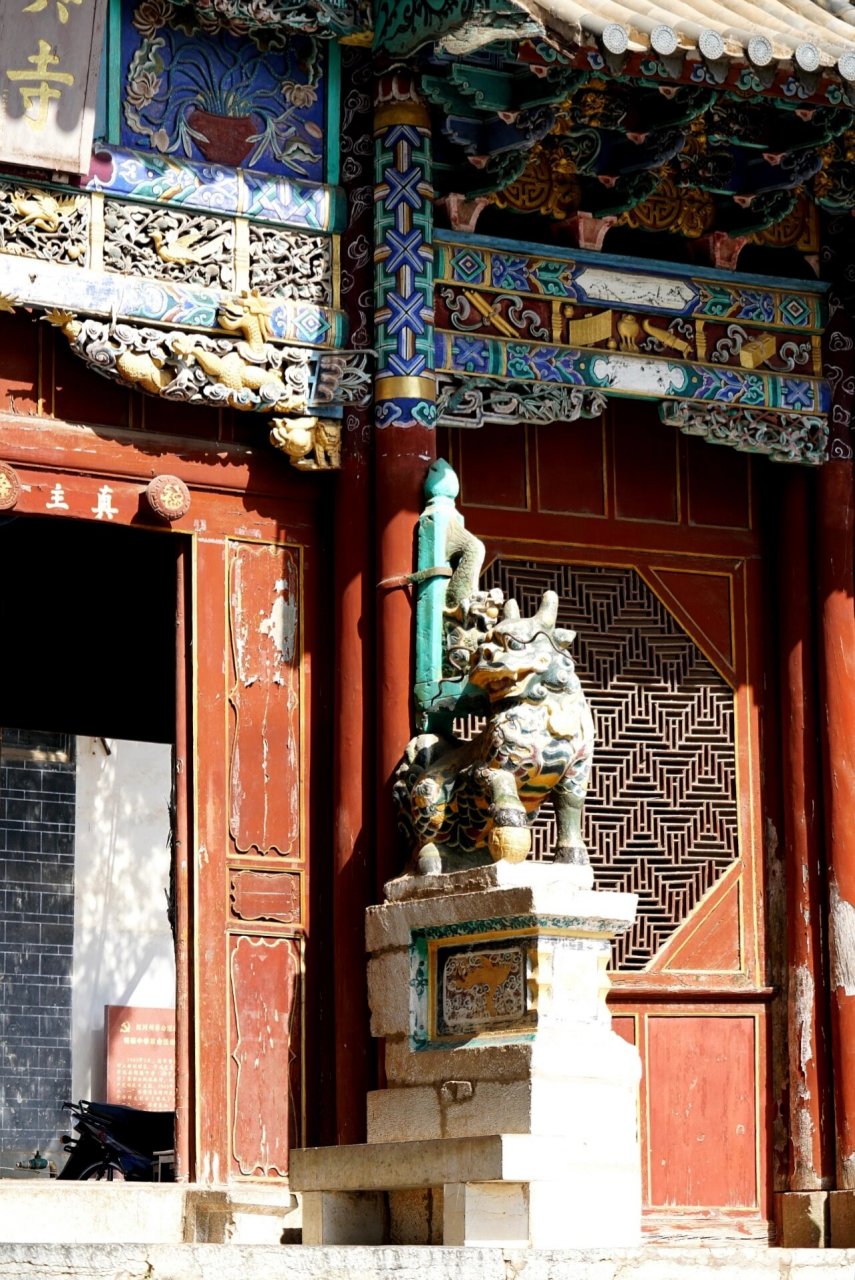 云南,开远大庄清真寺大门